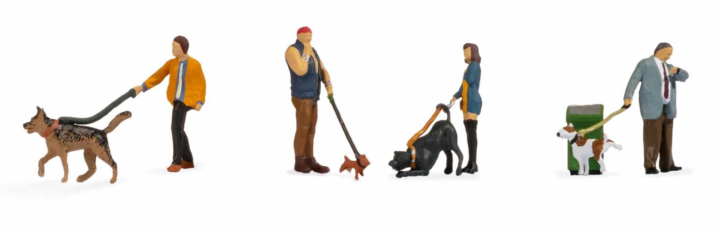 NOCH 15471 H0 Menschen mit Hunden