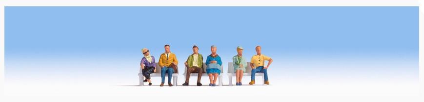 NOCH 15532 H0 FIGUREN - Sitzende