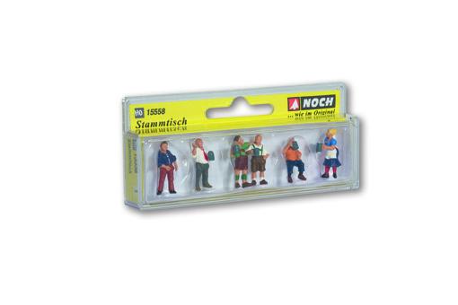 NOCH 15558 H0 FIGUREN - Stammtisch