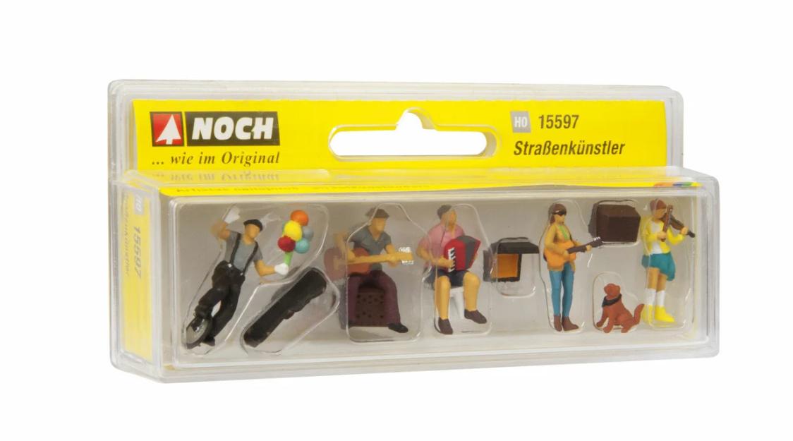Produktbild NOCH 15597 H0 Straßenkünstler 2 von 2