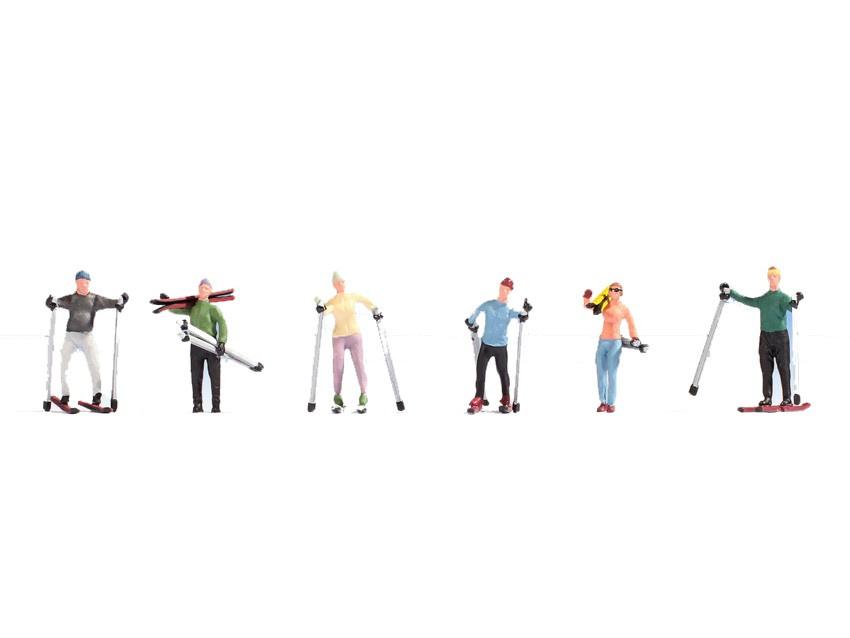 Produktbild NOCH 15827 H0 FIGUREN - Skifahrer 2 von 2