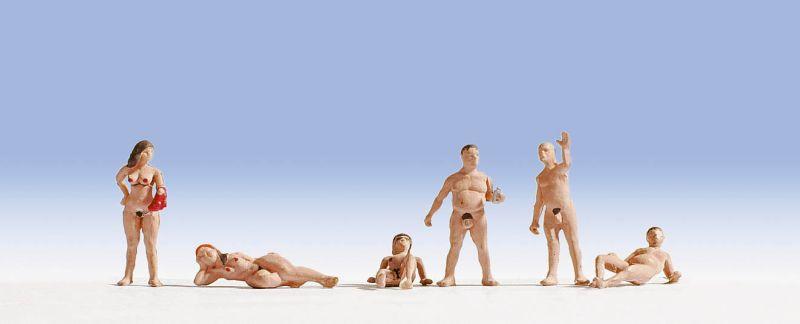 NOCH 15843 H0 FIGUREN - FKK Badende