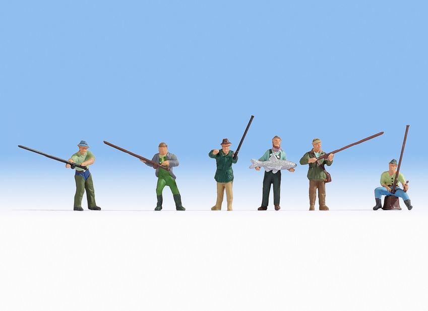 NOCH 15892 H0 FIGUREN - H0 - 6 Angler