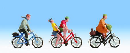 NOCH 15898 H0 FIGUREN - Fahrradfahrer
