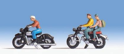 NOCH 18 H0, FIGUREN - Motorradfahrer