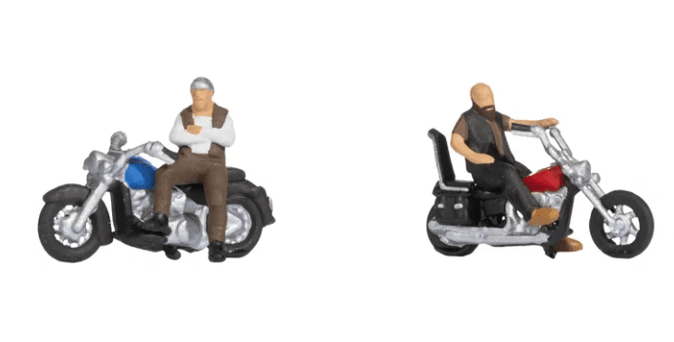 NOCH 15906 H0 Rocker auf Motorrädern
