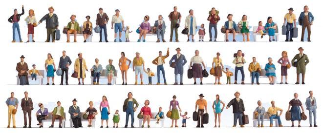 Produktbild NOCH 16070 H0 - Mega-Spar-Set Figuren 2 von 2