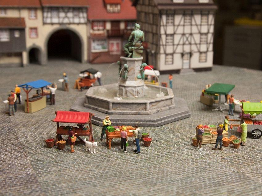Produktbild NOCH 16226 H0 - Obststand 2 von 2