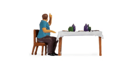 NOCH 16514 H0 Tiny-Scenes “Mittagessen”