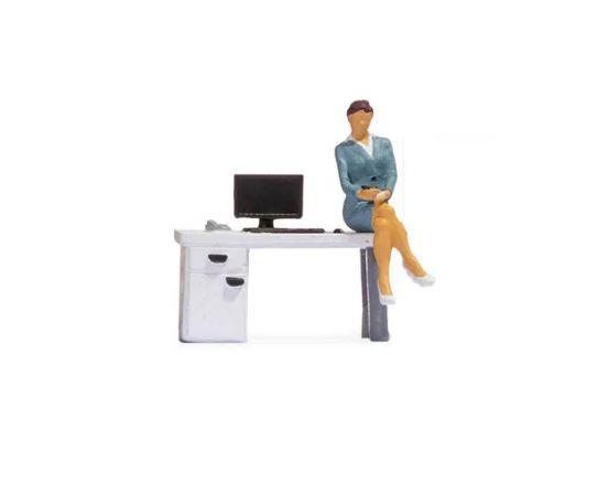 NOCH 16517 H0 Tiny-Scenes „Im Büro”