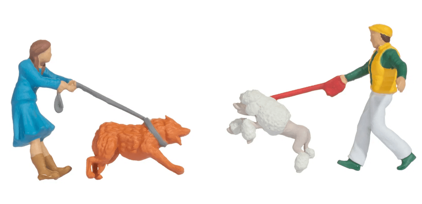 NOCH 16602 H0 Funny-Scenes „Hundebegegnung“