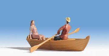 NOCH  16800 H0 - Ruderboot, nicht schwimmfähig