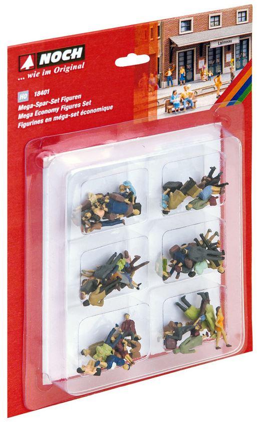 Produktbild NOCH 18401 H0 - Mega-Spar-Set Figuren 2 von 3