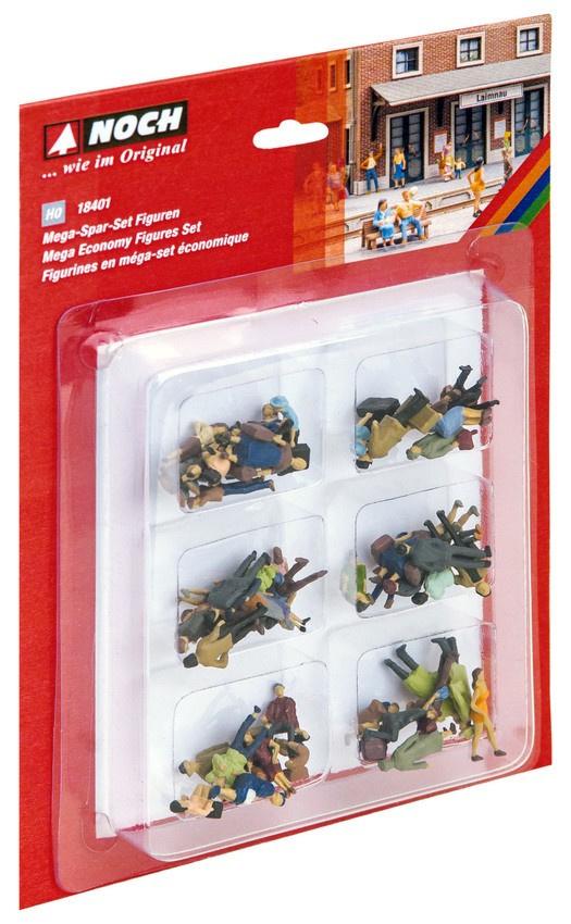 NOCH 18401 H0 - Mega-Spar-Set Figuren