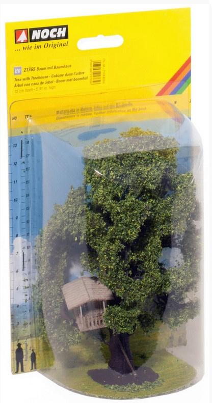 NOCH 21765 H0 - Baum mit Baumhaus