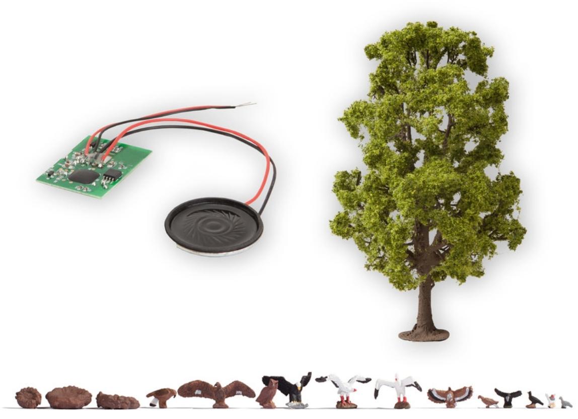 Produktbild NOCH 21782 H0 - Baum mit Vogelzwitschern 2 von 6