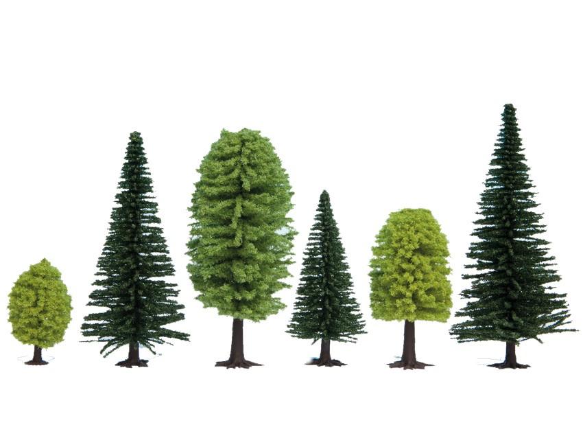 Produktbild NOCH 26811 H0 - Mischwald, 25 Bäume, 5 - 14 cm H0ch 4 von 4