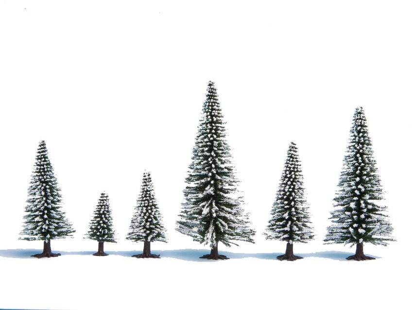 Produktbild NOCH 26828 H0 - Schneetannen, 25 Stück, 5 - 14 cm H0ch 3 von 4