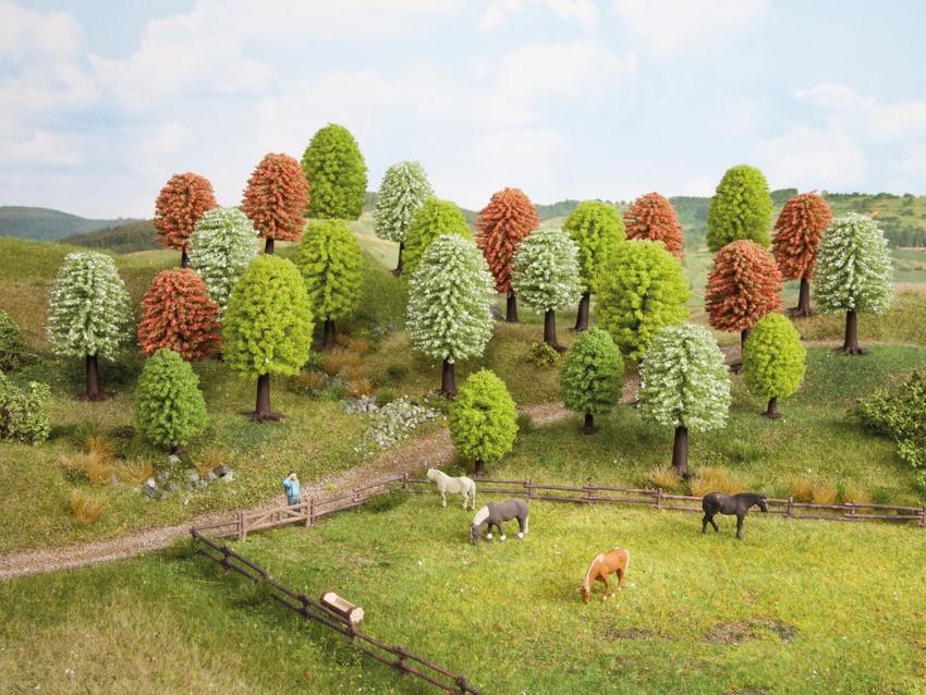 Produktbild NOCH 26906 H0 - Frühlingsbäume, 10 Stück, 5 - 9 cm H0ch 3 von 4