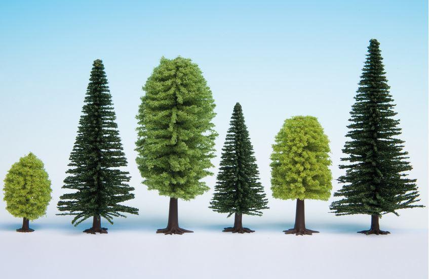 Produktbild NOCH 26911 H0 - Mischwald, 10 Bäume, 5 - 14 cm H0ch 2 von 4
