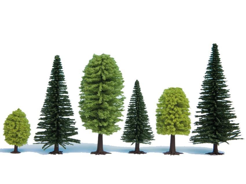 Produktbild NOCH 26911 H0 - Mischwald, 10 Bäume, 5 - 14 cm H0ch 4 von 4