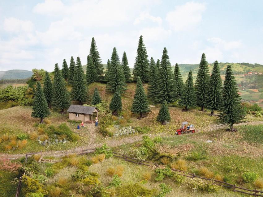 Produktbild NOCH 26920 H0 - Modelltannen, 10 Stück, 5 - 14 cm H0ch 4 von 4