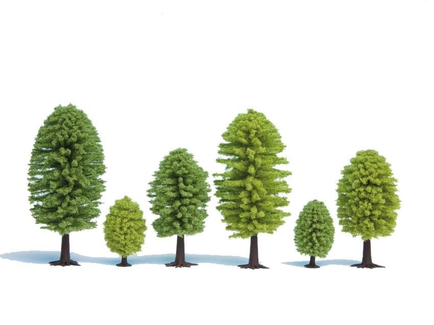 Produktbild NOCH 32901 N - Laubbäume, 10 Stück, 3,5 - 5 cm hoch 4 von 4