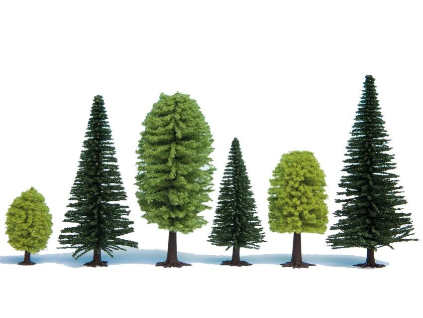 Produktbild NOCH 32911 N - Mischwald, 10 Bäume, 3,5 - 9 cm hoch 3 von 4