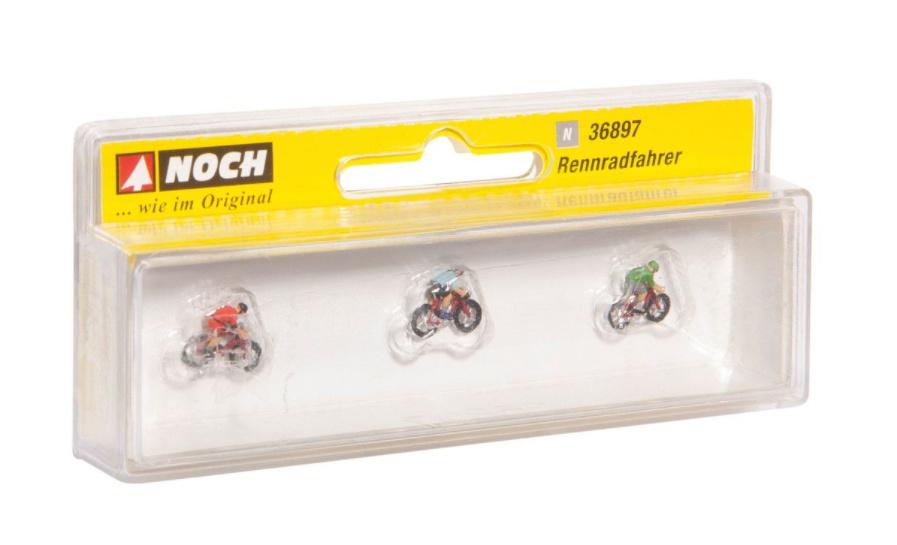 Produktbild NOCH 36897 N - Rennradfahrer 2 von 2