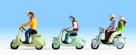 NOCH 36910 N FIGUREN - Motorrollerfahrer