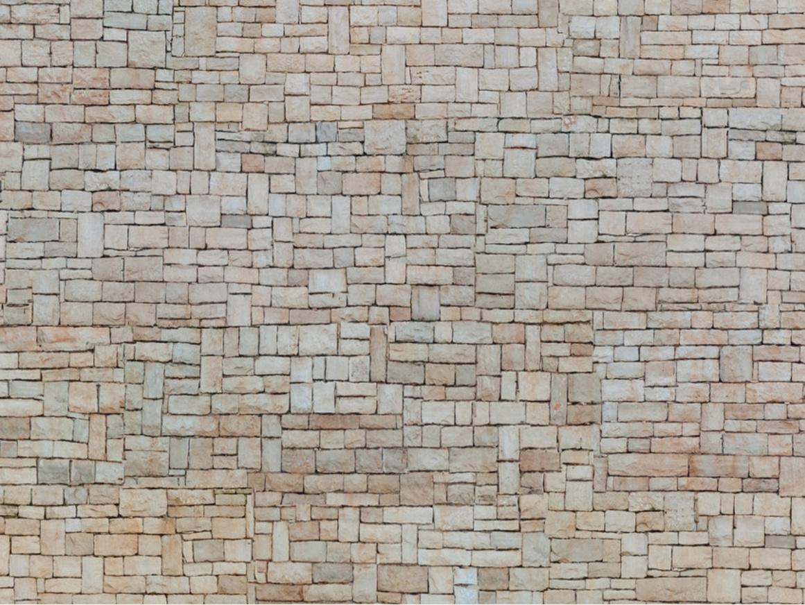 NOCH 56642 H0 - 3D-Kartonplatte “Kalksteinmauer”