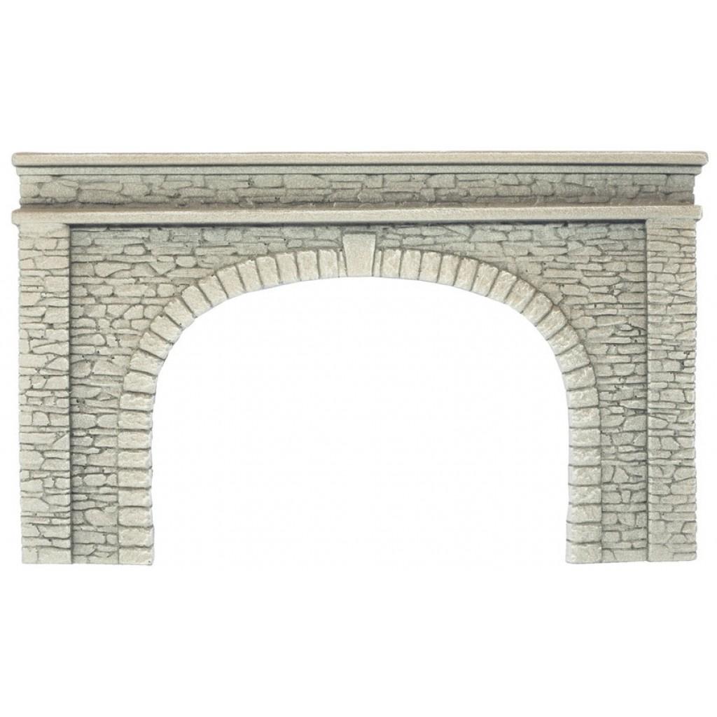 NOCH 58062 H0 - Tunnel-Portal, 2-gleisig