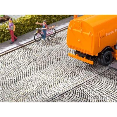 Produktbild NOCH 60312 H0 - Struktur-Straße Kopfsteinpflaster 3 von 4