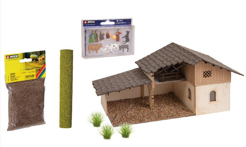 Produktbild NOCH 65620 H0 - Themen-Set"Weihnachtskrippe" 2 von 6