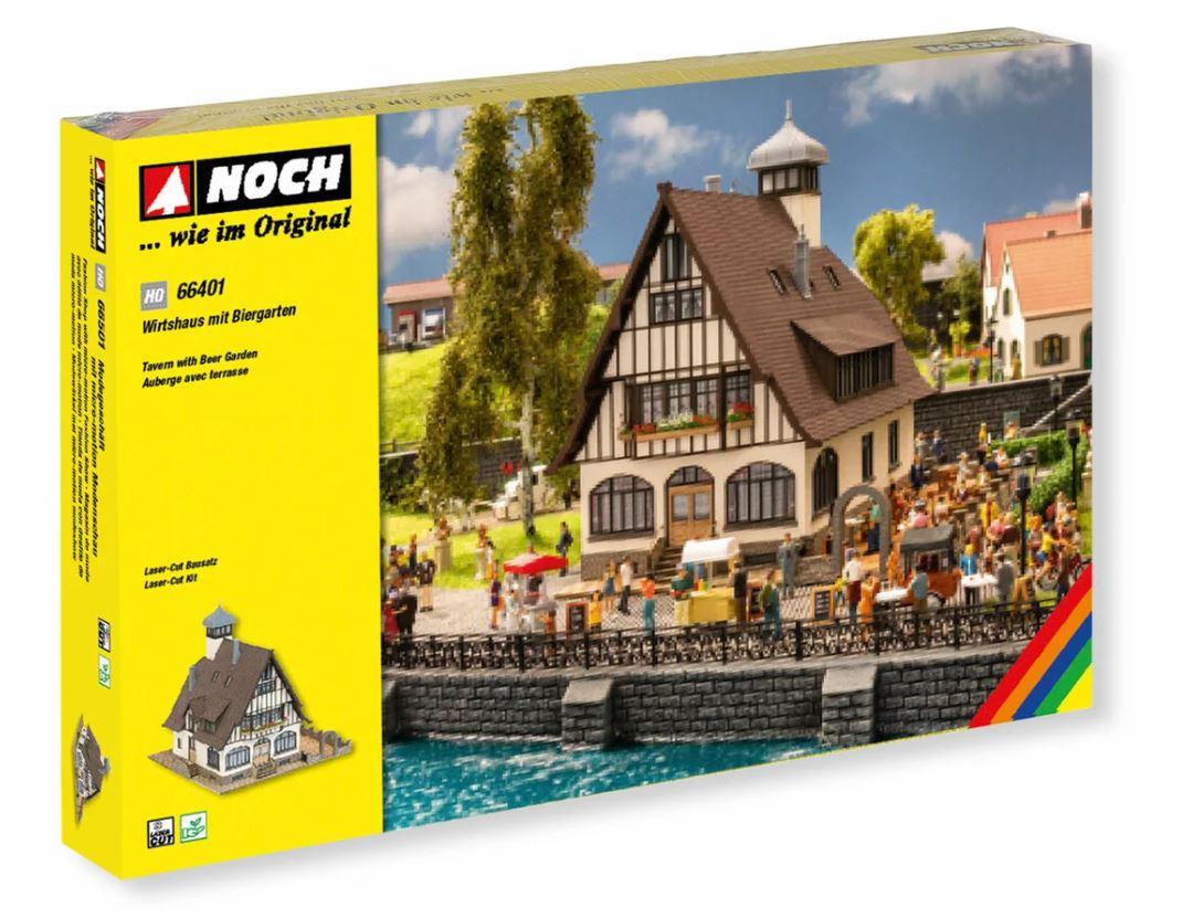 Produktbild NOCH 66401 H0 Wirtshaus mit Biergarten 5 von 6