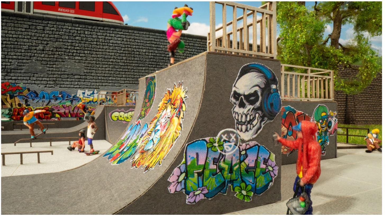 Produktbild NOCH 66834 H0 micro-motion Skatepark 5 von 9
