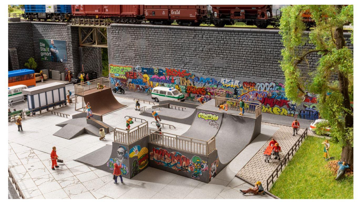 Produktbild NOCH 66834 H0 micro-motion Skatepark 3 von 9