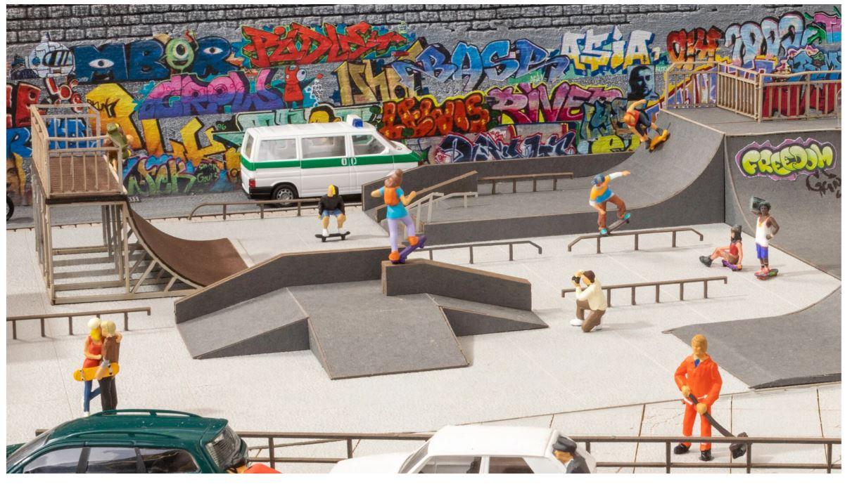 Produktbild NOCH 66834 H0 micro-motion Skatepark 2 von 9