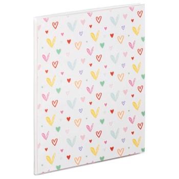 HAMA Softcover-Album"Shine", für 80 Fotos im Format 10x15 cm, Hearts
