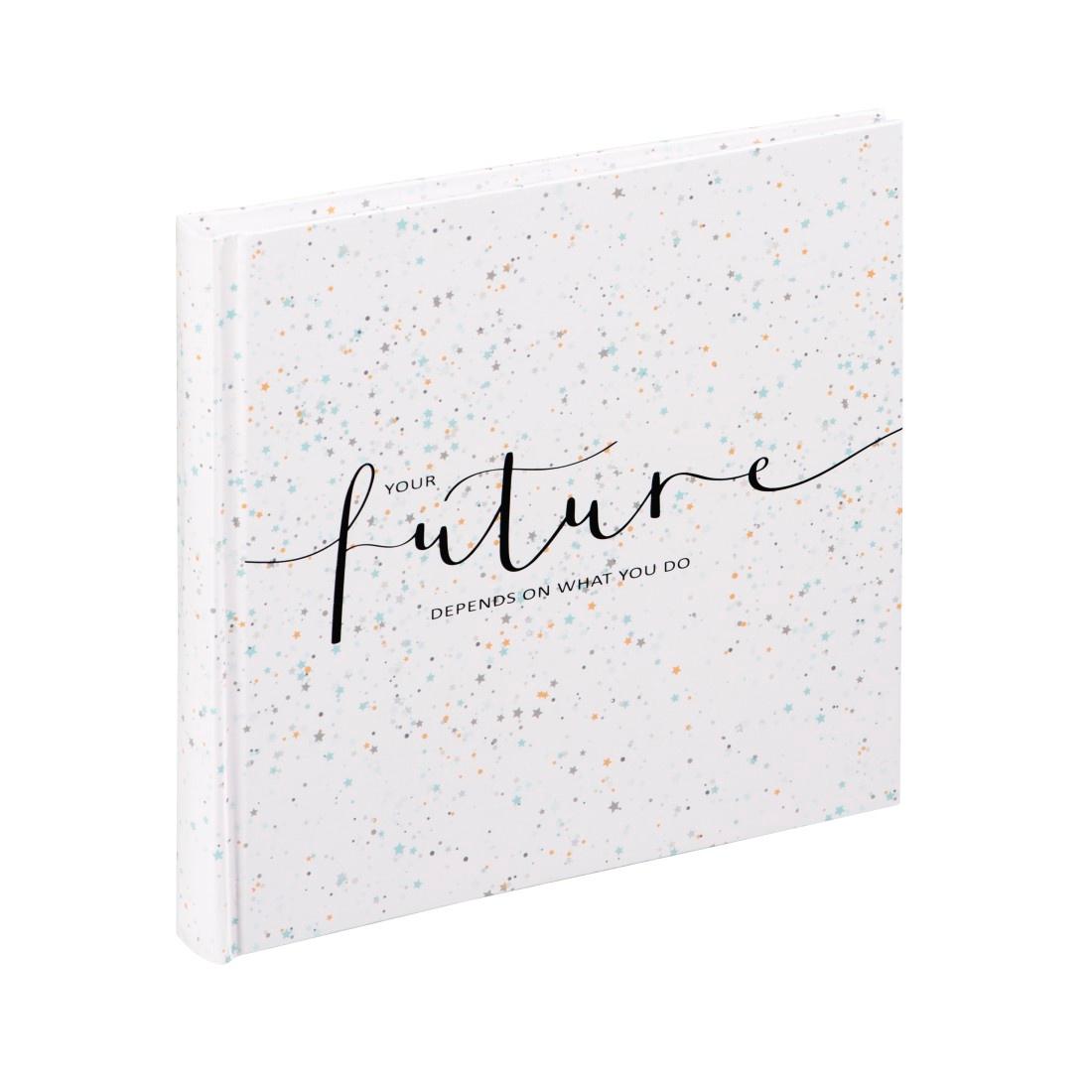 HAMA Buch-Album"Letterings", 18x18 cm, 30 weiße Seiten, Future