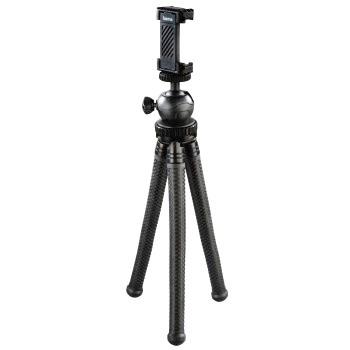 HAMA Stativ"FlexPro"für Smartphone, GoPro und Fotokameras, 27 cm, Schwarz