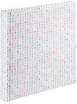 HAMA Jumbo-Album Graphic 30x30 cm 80 weiße Seiten Stripes