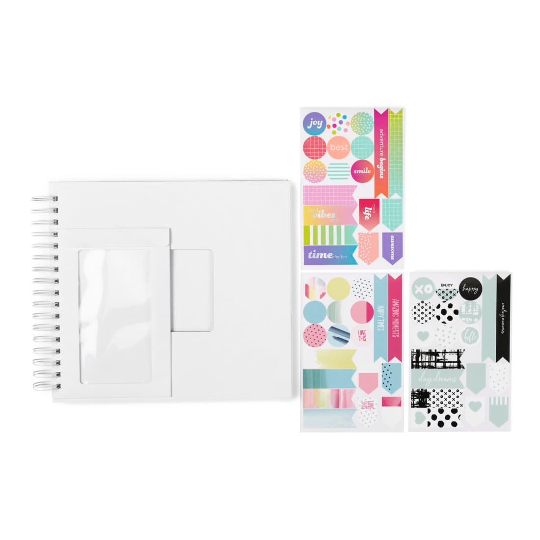 Produktbild HAMA Kreativ-Set, Spiralalbum selbst gestalten m. Zubehör, Foto-Geschenkidee DIY 2 von 3