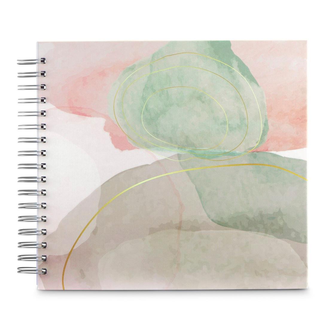 Produktbild HAMA Spiral-Album"Watercolor", 28x24 cm, 50 weiße Seiten, Grün 2 von 2