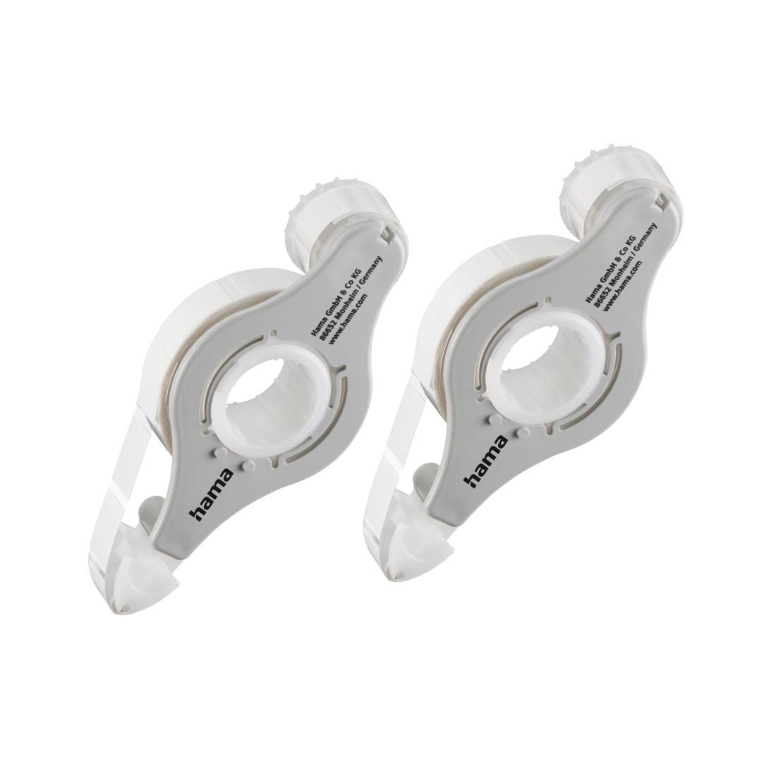 Produktbild HAMA Nachfüllkassetten für Klebe-Roller 2x450 Tapes, permanent, Doppelpack 2 von 2