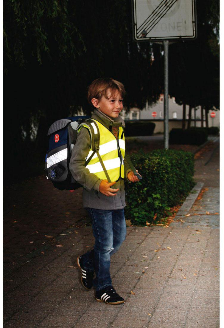 Produktbild HAMA Kinder-Warnweste"Automotive", Neongelb 2 von 2