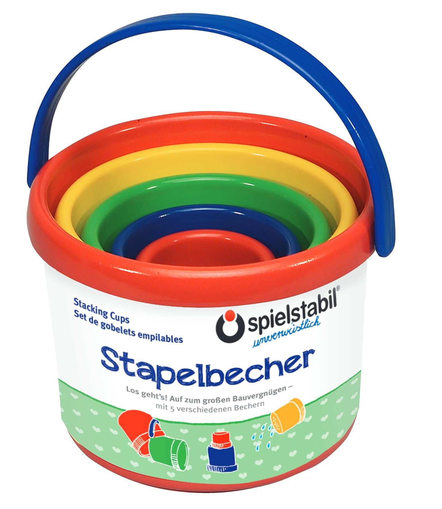 Produktbild spielstabil Stapelbecher-Set 5-teilig 2 von 3