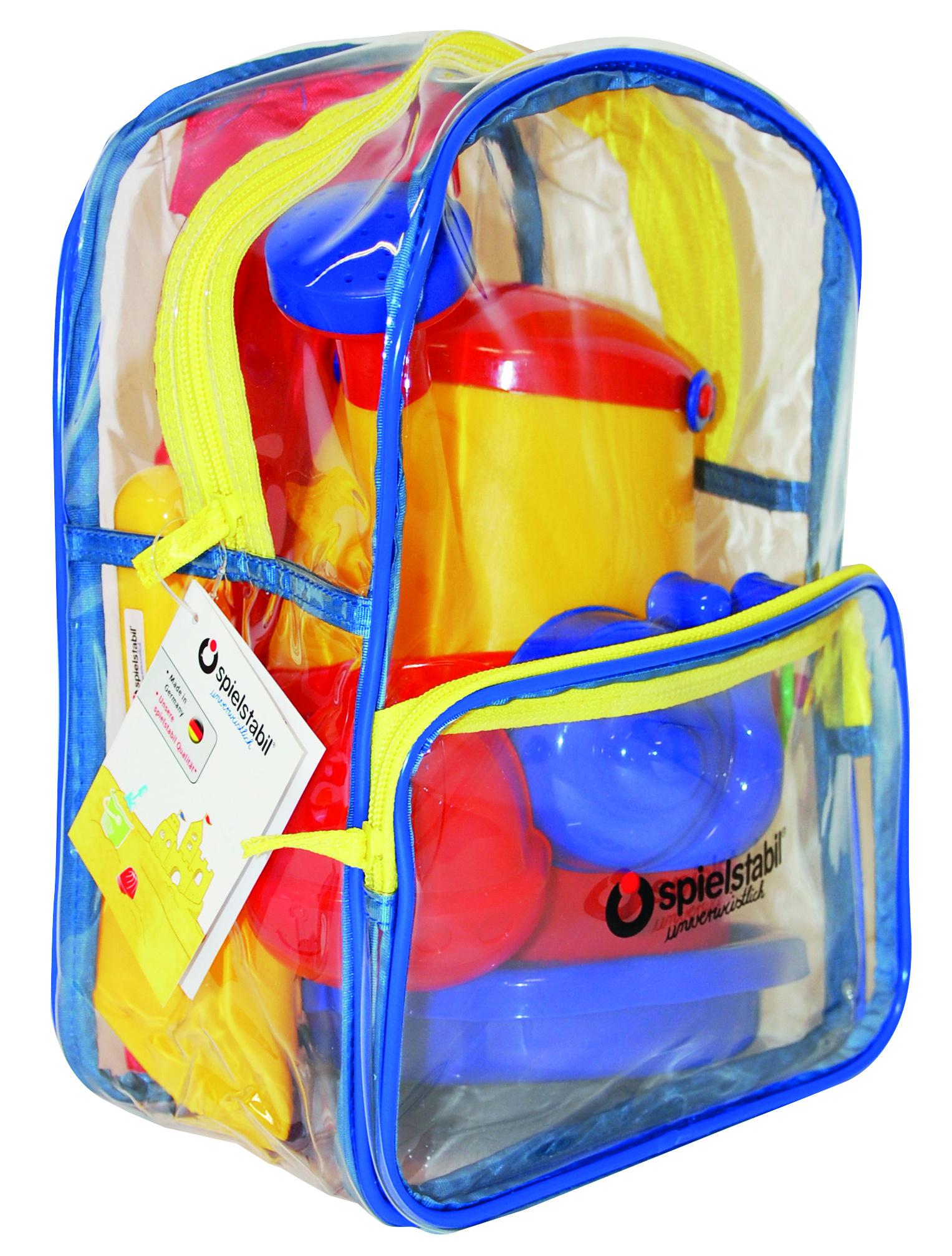 spielstabil Sand-Set classic 6-teilig im Rucksack