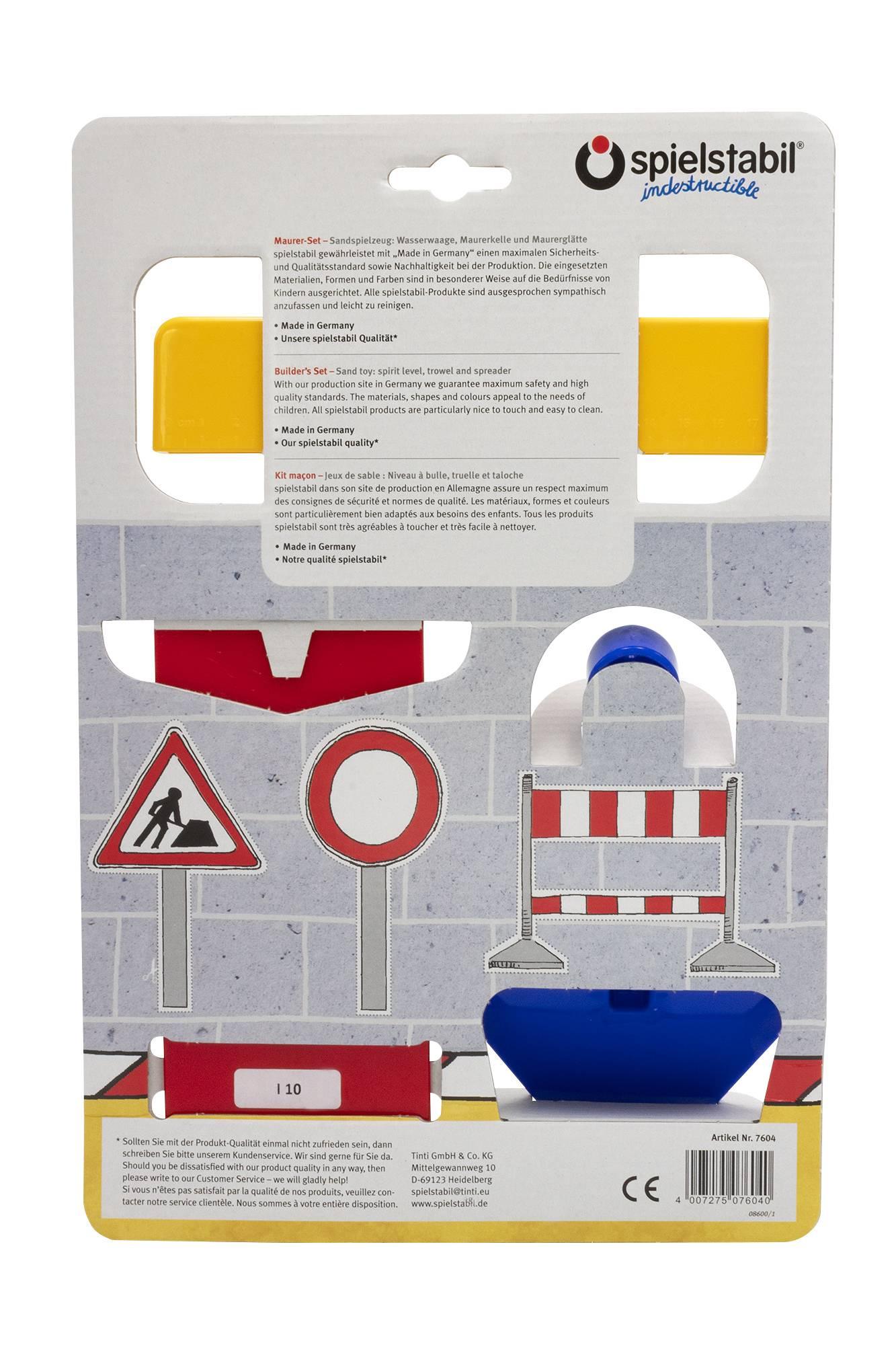 Produktbild spielstabil Maurer-Set 3-teilig 3 von 3