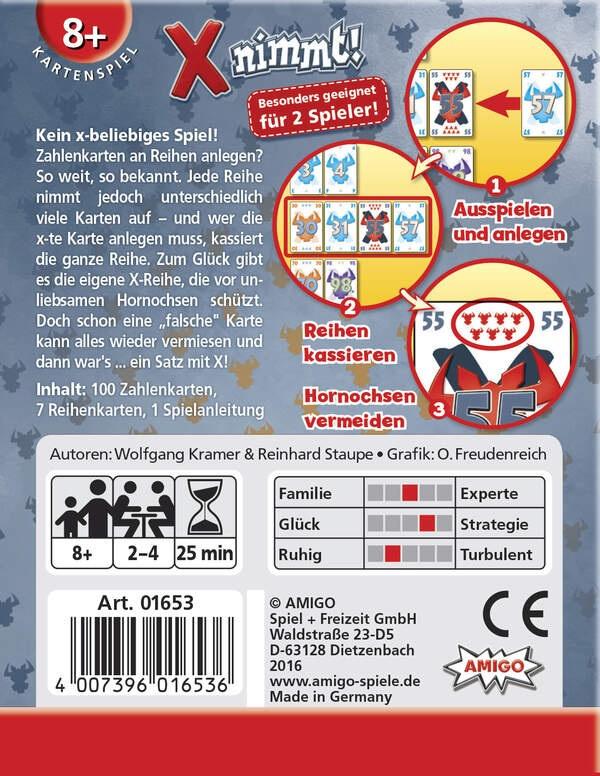 Produktbild Amigo Spiele - X nimmt! 2 von 6